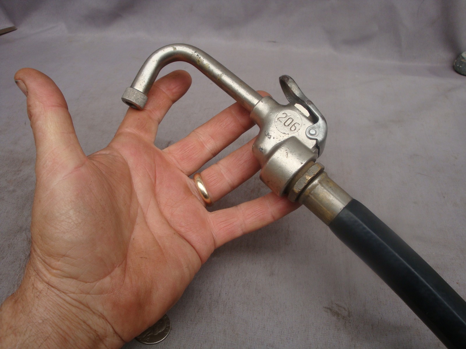 Vintage Druge Bros. MFG. Oakland 206 Gas Station Radiator Water Nozzle Bibb