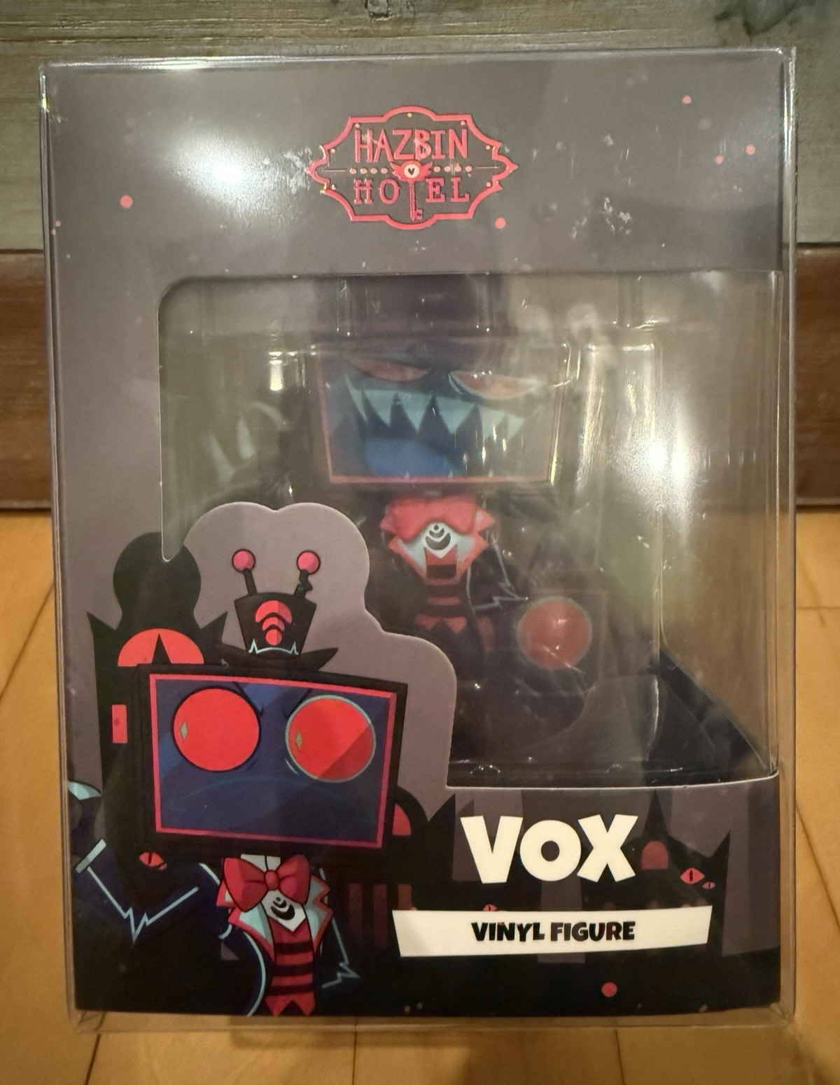 New YouTooz VivziePop Hazbin Hotel Vox Vinyl Figure Protector Helluva Boss