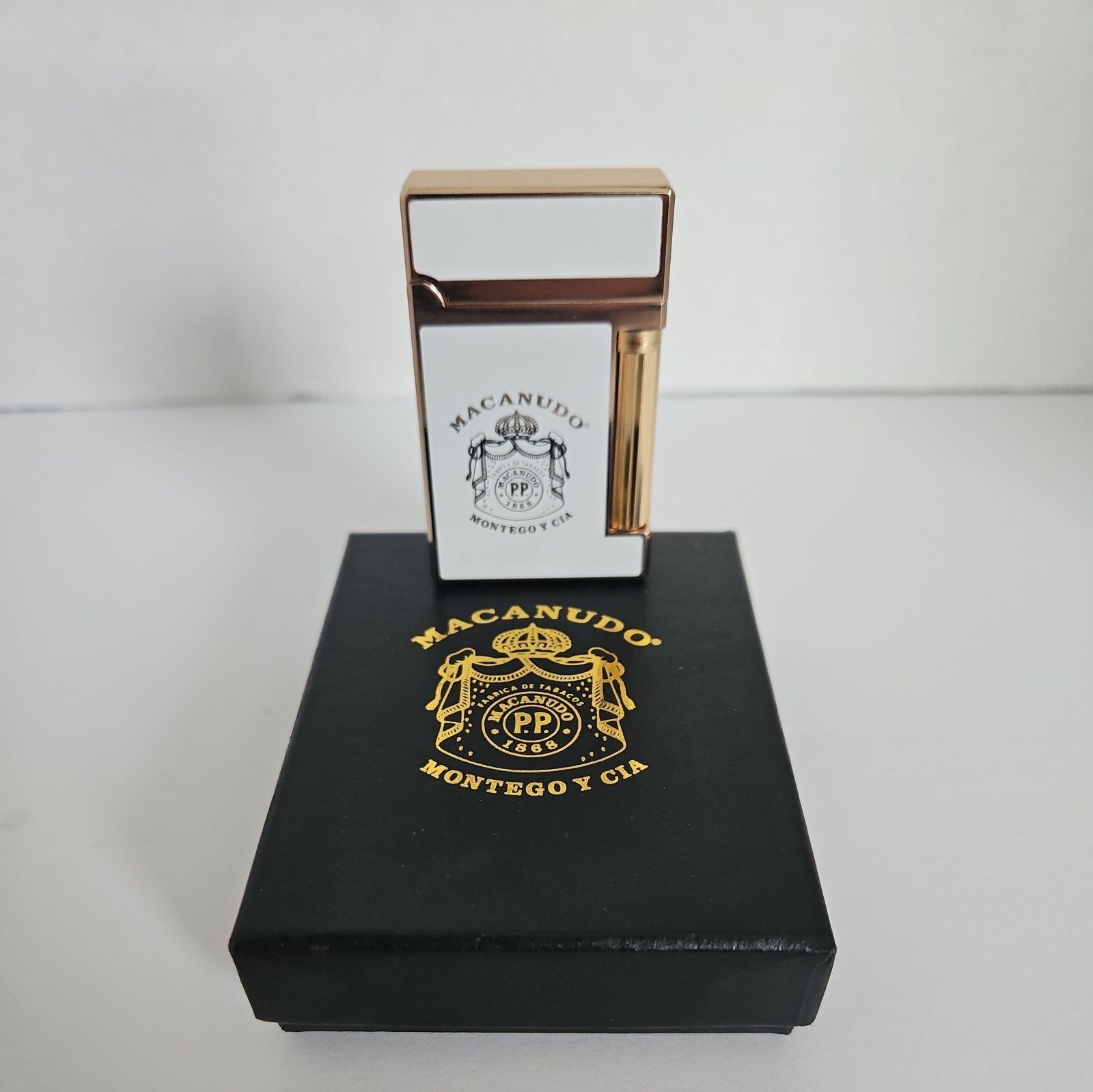 Macanudo Montego y Cia Collectible Cigar Lighter w/ Box - Montego Y Cia