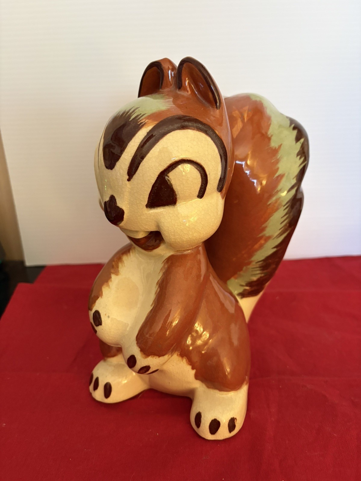TWIN WINTON DON WINTON large squirrel figurine circa 1938-1942