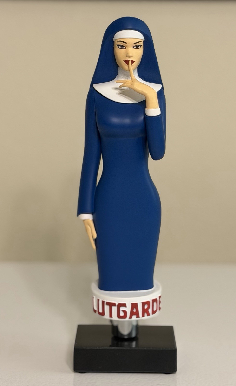 RARE Brasserie Lutgarde Tap Handle - Belgium. Saint Lutgarde Figural BNIB RARE Brasserie Lutgarde Tap Handle - Belgium. Saint Lutgarde Figural BNIB