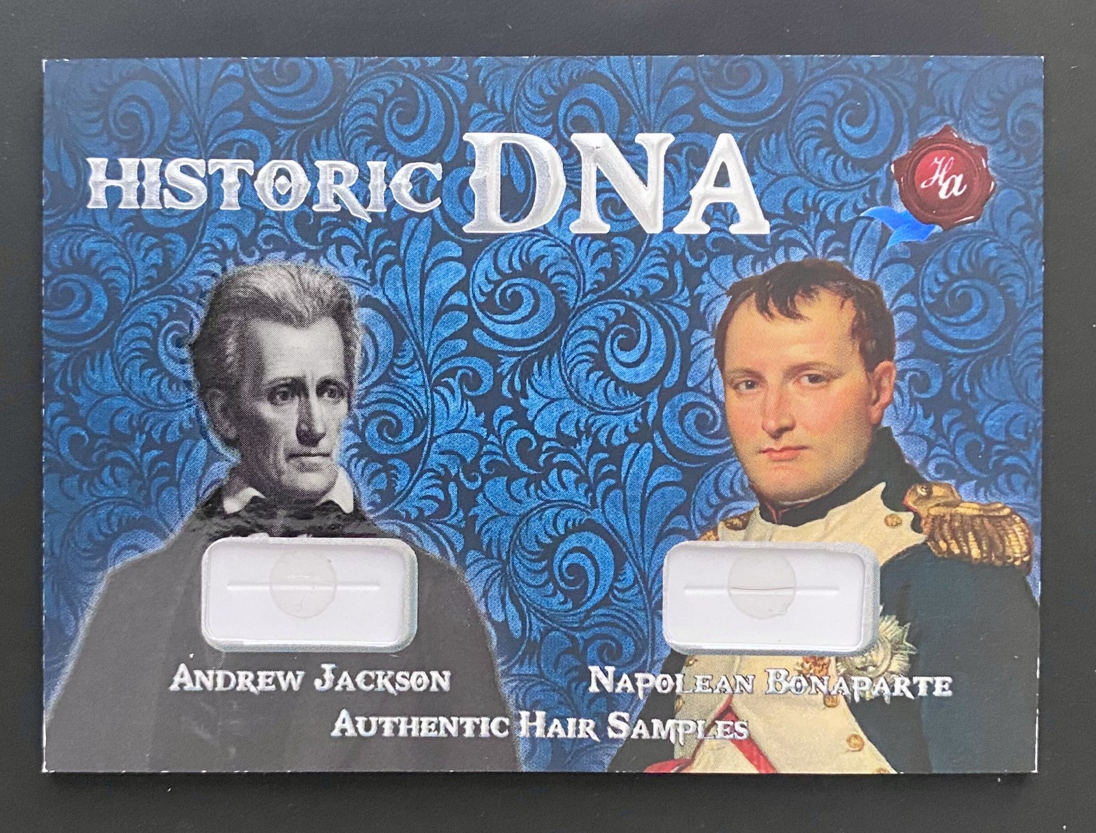 2023 Historic Autographs Historic DNA Jackson / Bonaparte Dual Hair Relic /25