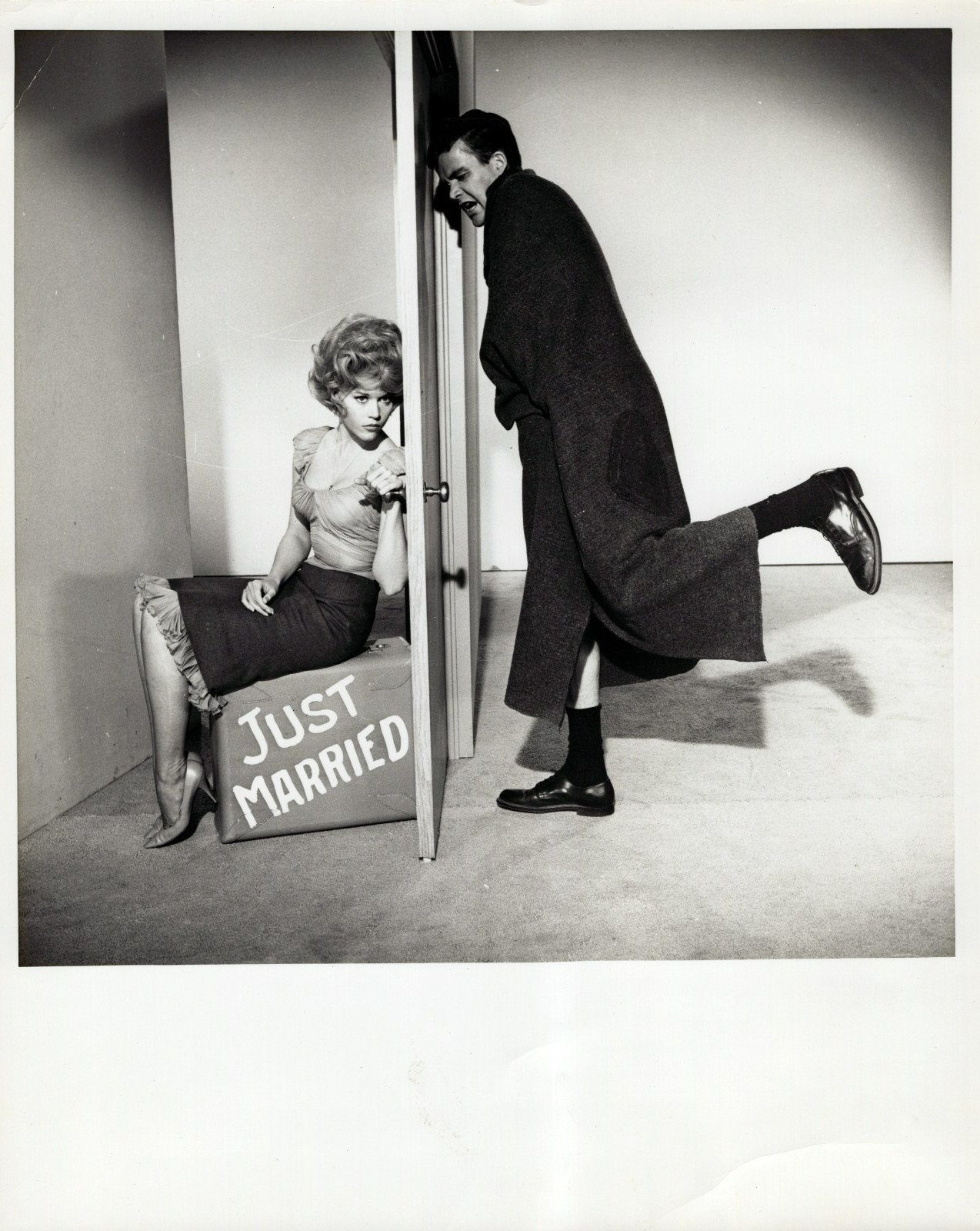 Sophia Loren Anthony Perkins 8x10 Photo Five Miles to Midnight 1962 Erwitt