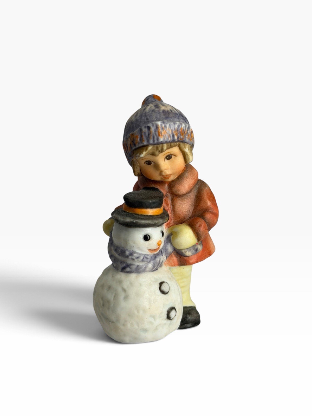 Goebel Berta MJ Hummel BH 92/P A Gift For Snowman Porcelain Figurine