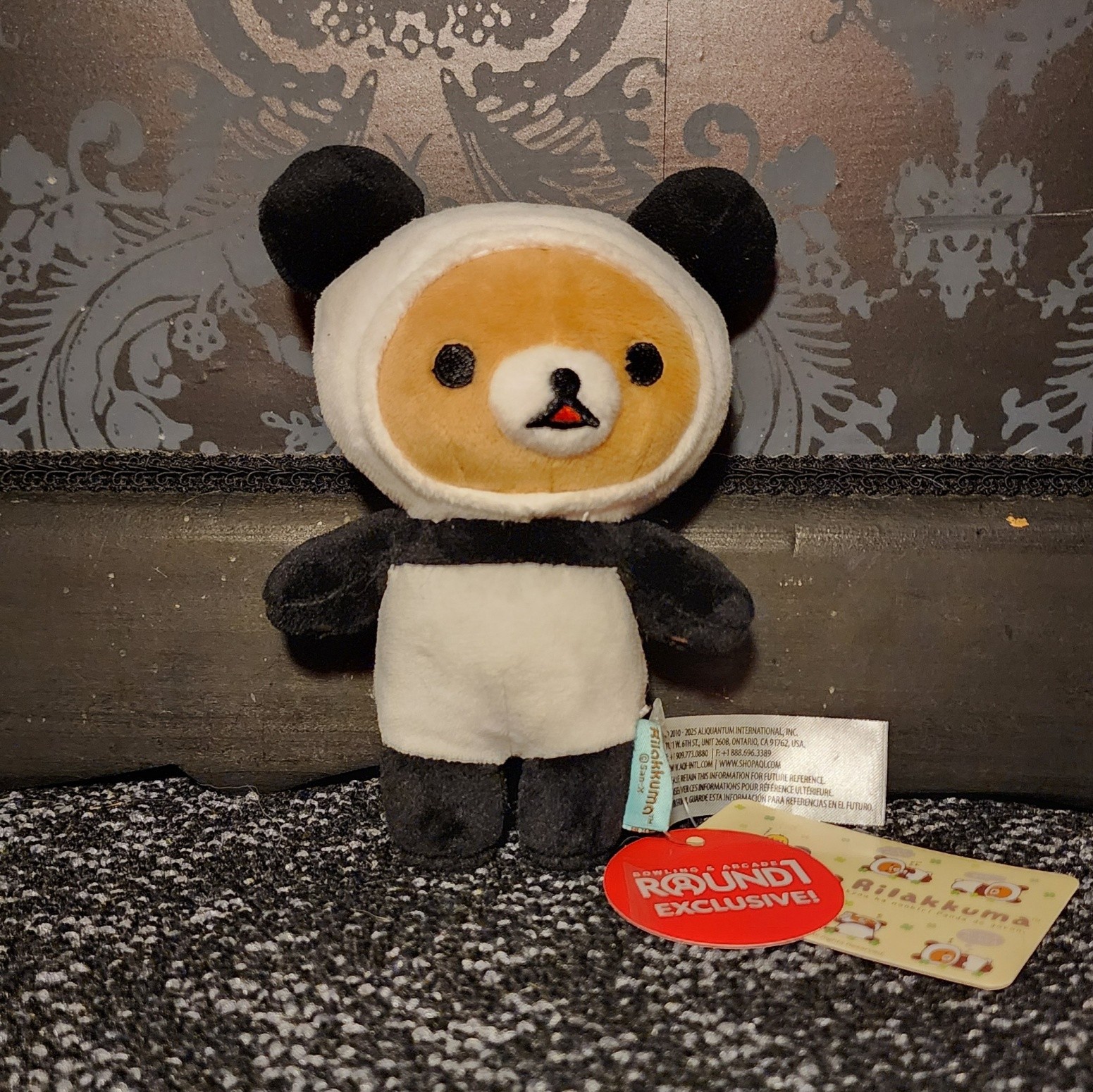 San-X RILAKKUMA WEARING PANDA COSTUME NWT