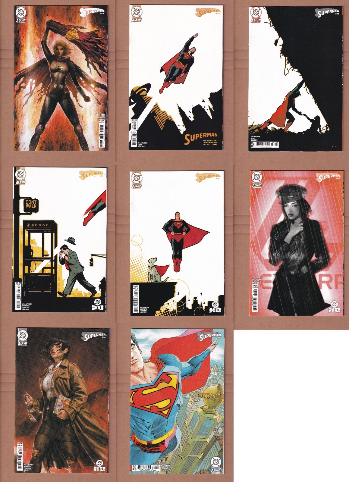 Superman #28-35 (DC, Joshua Williamson, Dan Mora, 2025)