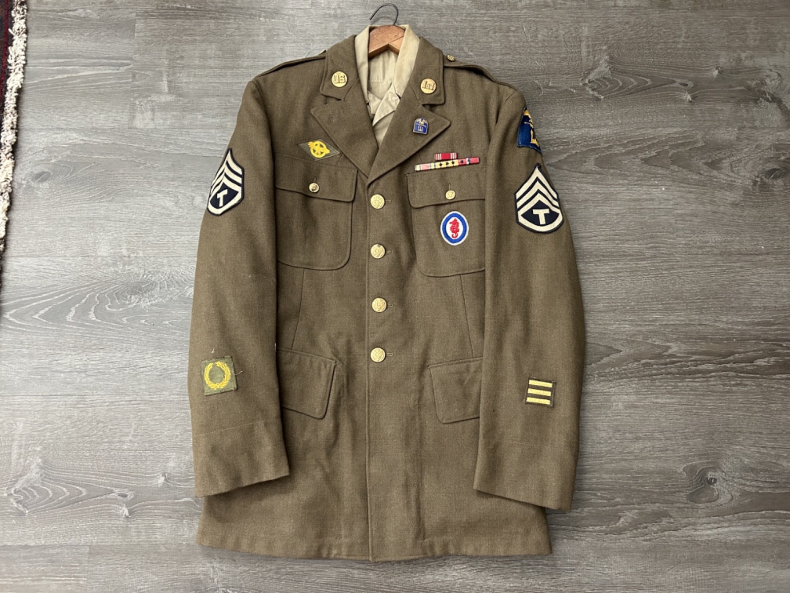WW2 WWII ESB Engineer Dress Uniform Jacket Military
