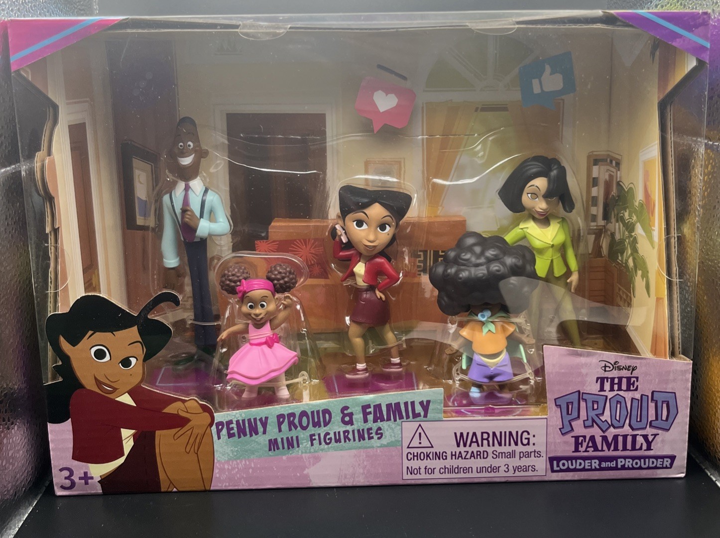 the Proud Family Louder & Prouder Mini Figurines NEW the Proud Family Louder & Prouder Mini Figurines NEW
