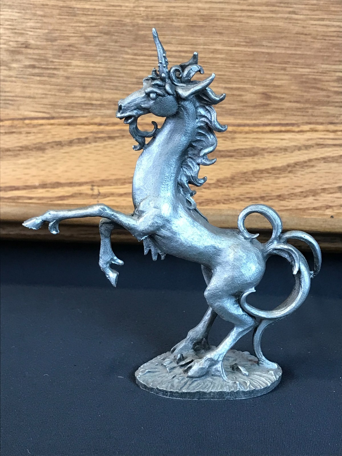 Vintage 1978 Perth Pewter CELESTIAL PRANCING UNICORN James Lane Casey 5