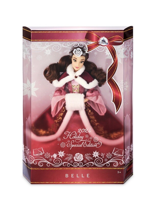 Holiday Special Edition Collectors Doll 2024 Belle Beauty and the Beast Disney