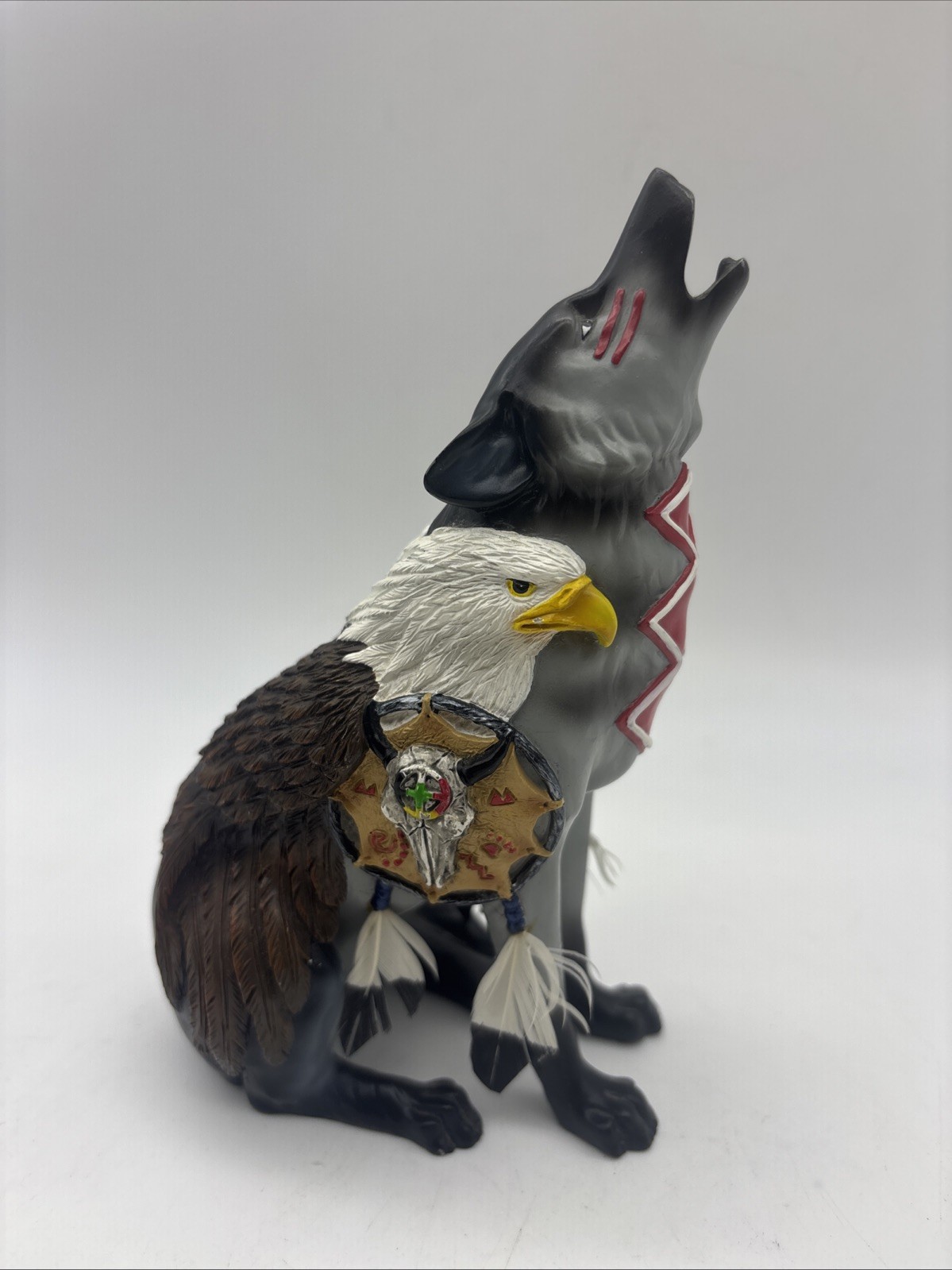 RARE Westland Giftware Call Of The Wolf 