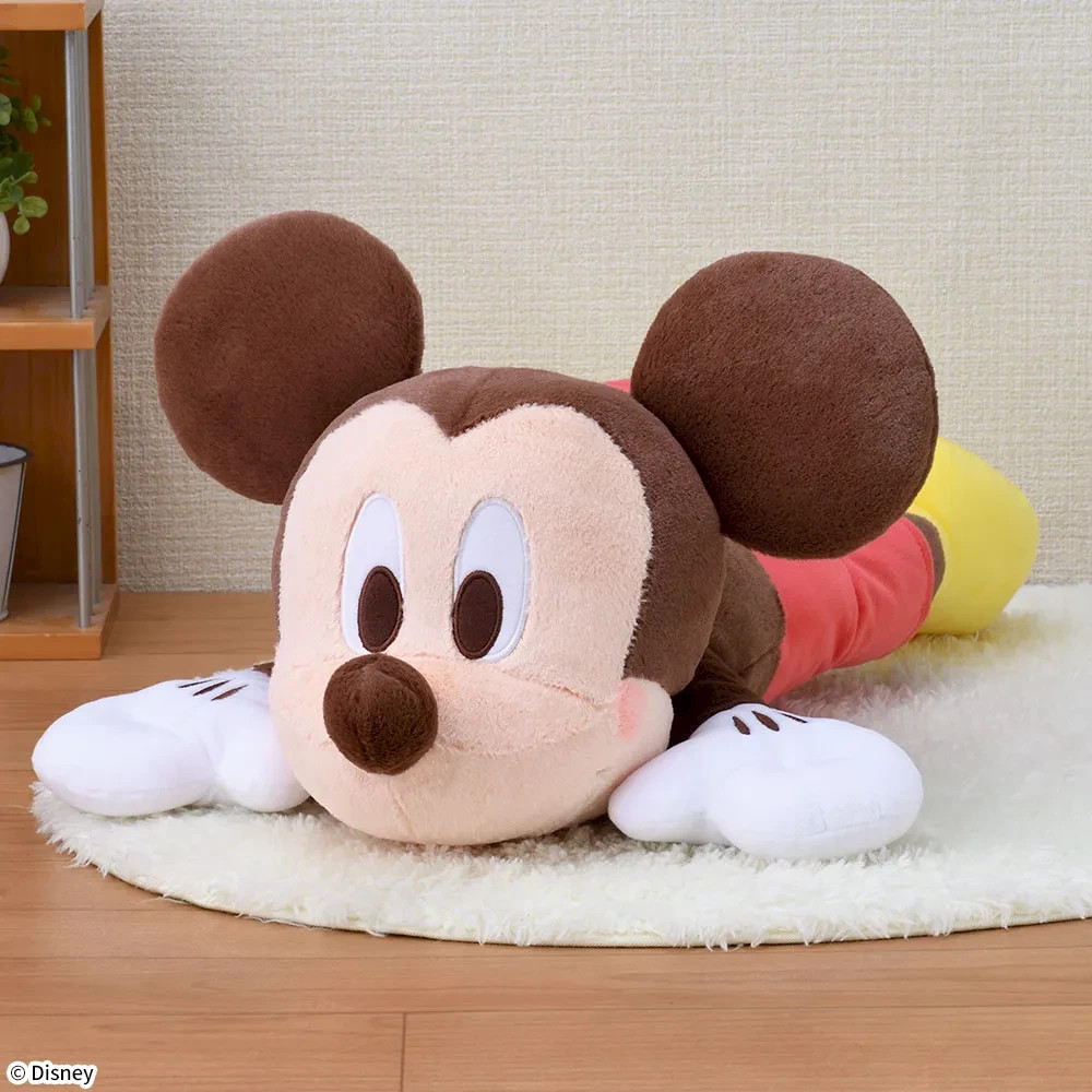 Mickey Mouse Lying Down Large Plush Toy(H30×W50×D20cm) Mickey Mouse Lying Down Large Plush Toy(H30×W50×D20cm)