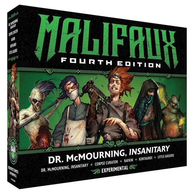 Malifaux 4th Edition Dr. McMourning & Insanitary Miniature #WYR24204