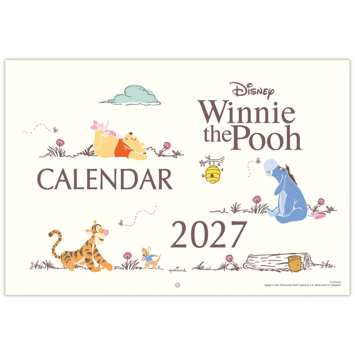 2027 Hallmark Wall Calendar Disney Winnie the Pooh L