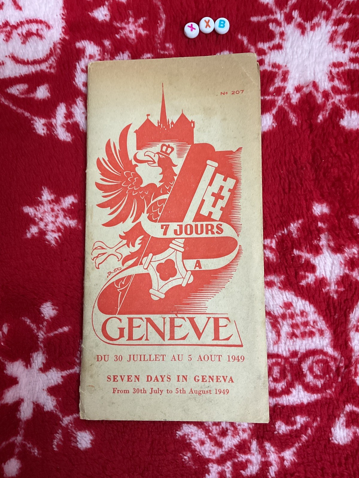 1949 GENEVE seven days in Geneva , Pullout Info Guide And Adverts Maps 1949 GENEVE seven days in Geneva , Pullout Info Guide And Adverts Maps