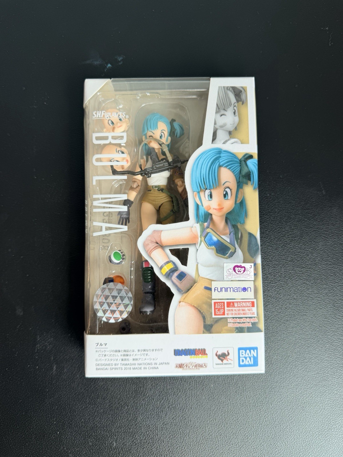 Bulma Bandai Tamashii Nations S.H. Figuarts Dragon Ball Figure Wild Rider Suit