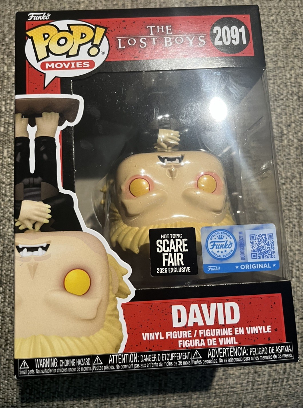 Funko Pop The Lost Boys David Scare Fair 2026 Hot Topic Funko Pop The Lost Boys David Scare Fair 2026 Hot Topic