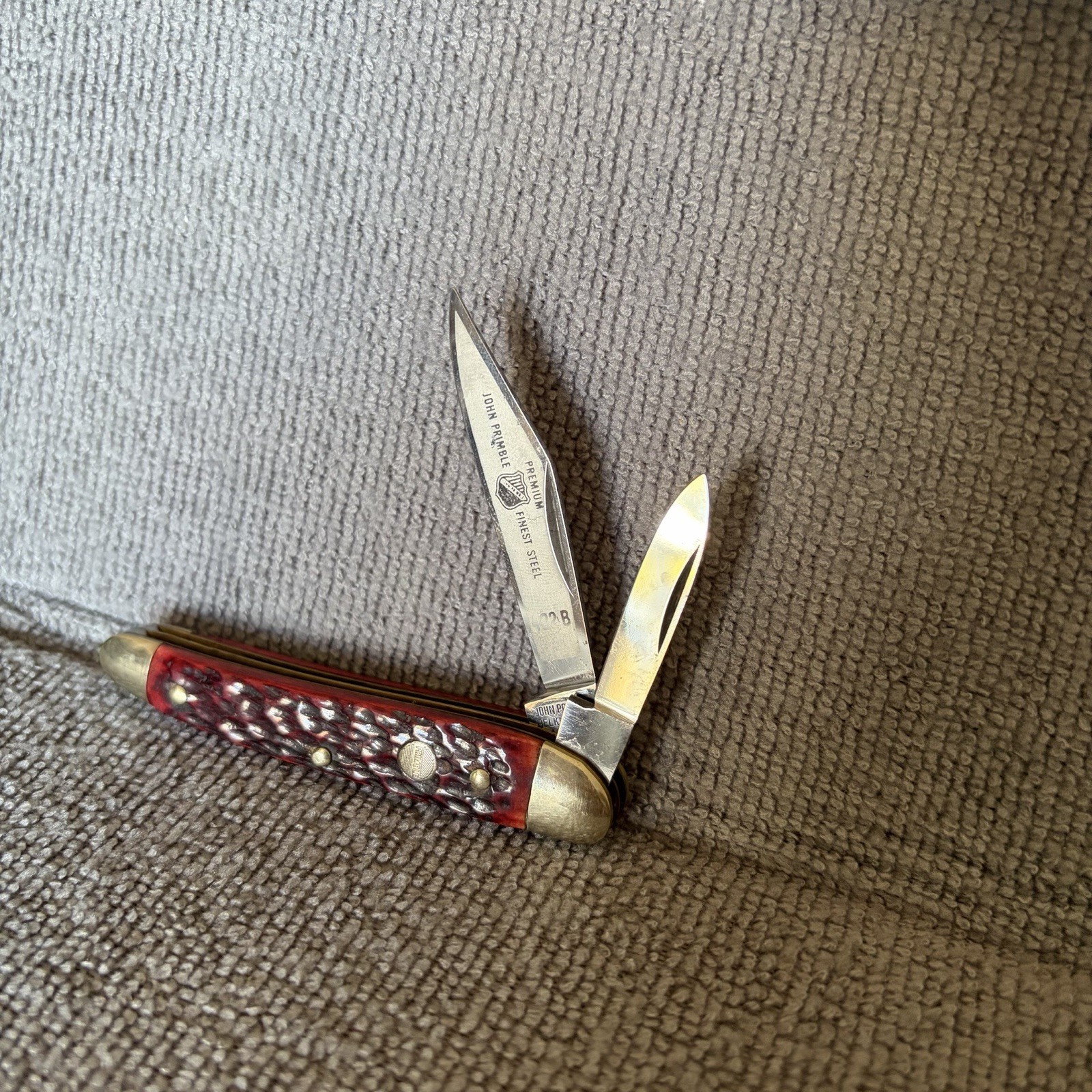 Vintage John Primble Folding Jack Knife 402 B Made In Germany