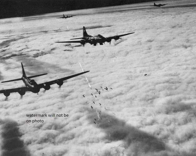 Boeing B-17F radar bombing over Germany 8\