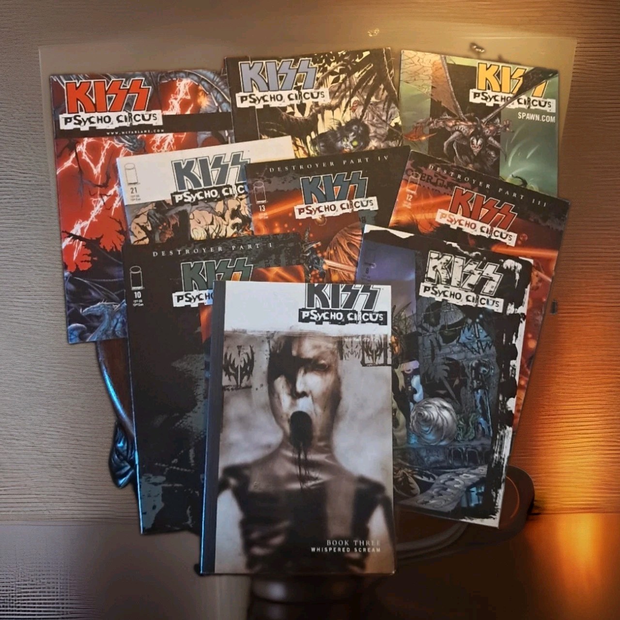 KISS Psycho Circus 8-Book Lot #8 10 12 13 21 24 28 + Book 3 TPB