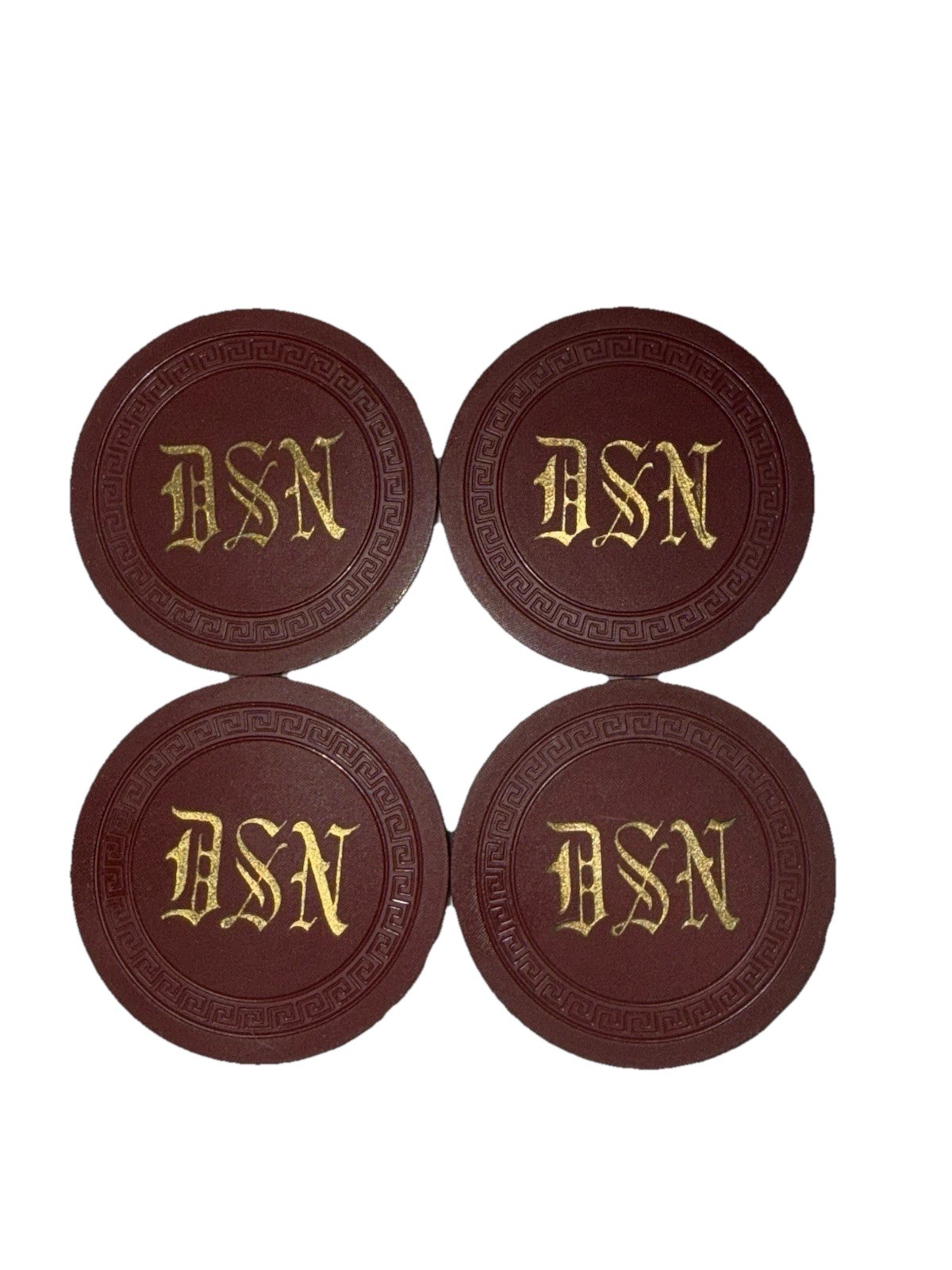 Lot Of (4) Very Rare $25.00 Chips - Lyon Hotel Casino. Yerington, NV. Lot Of (4) Very Rare $25.00 Chips - Lyon Hotel Casino. Yerington, NV.