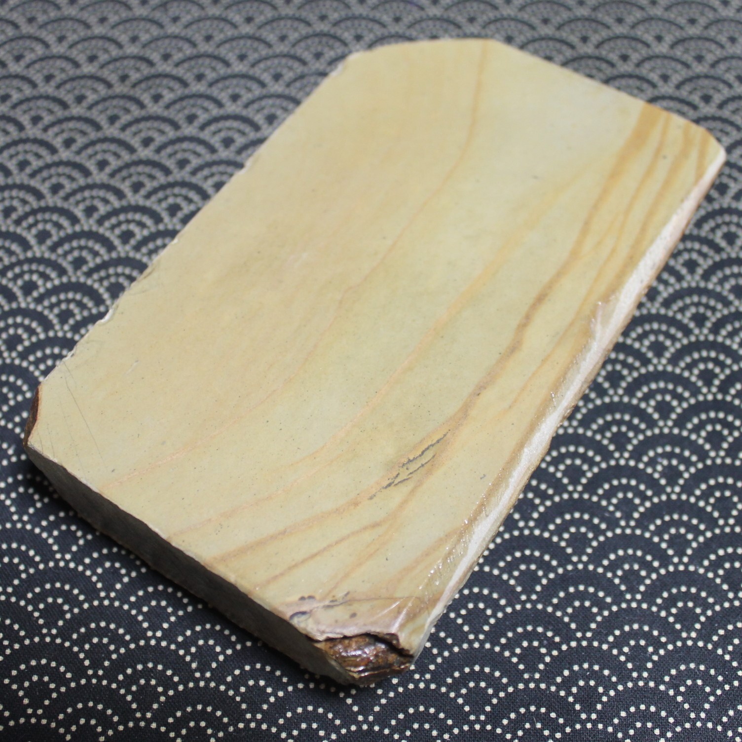 Jnat Shohonyama 681g Kanmaki Japanese Natural Whetstone Sharpening Stone JAPAN