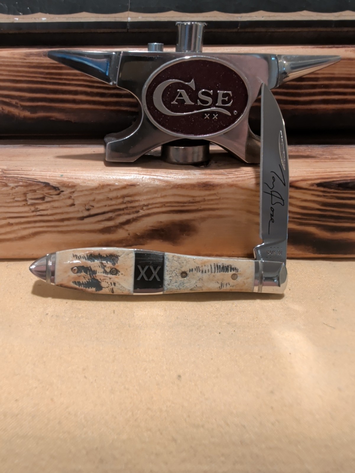 Case XX 2021 Bone Stag Teardrop