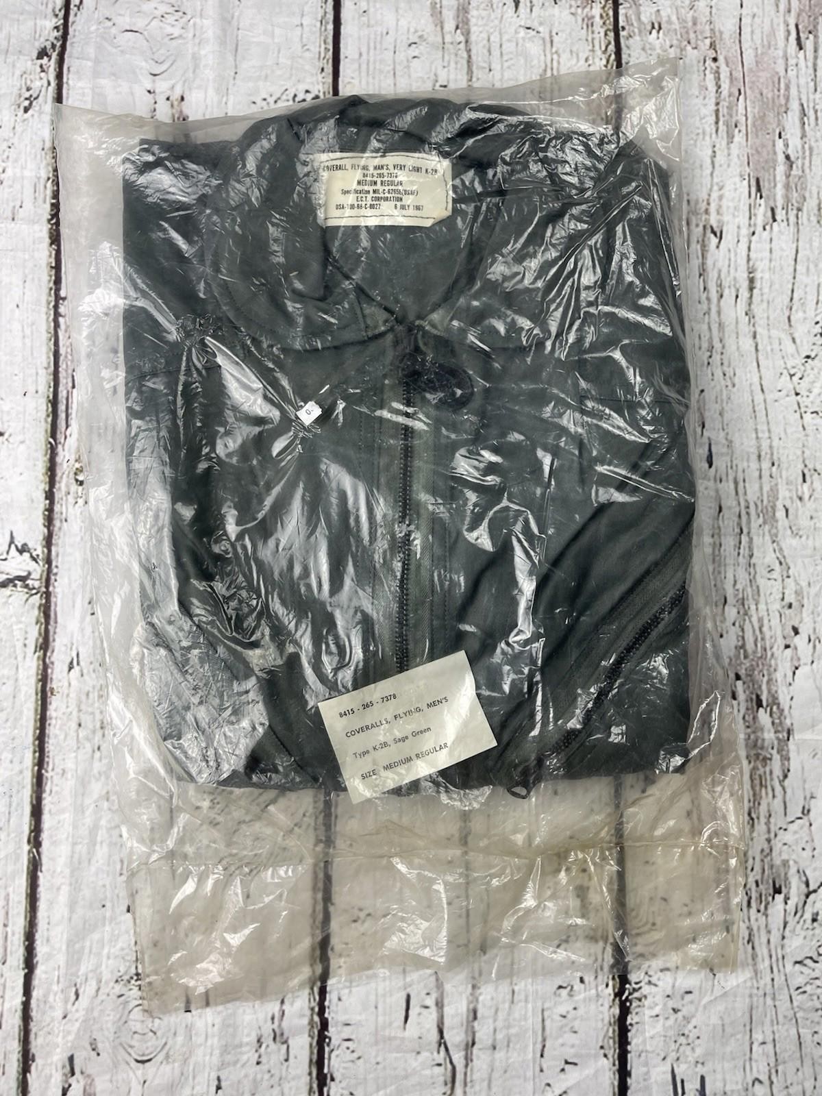 Deadstock Vintage 60s  Military USAF Flying Coveralls K-2B M