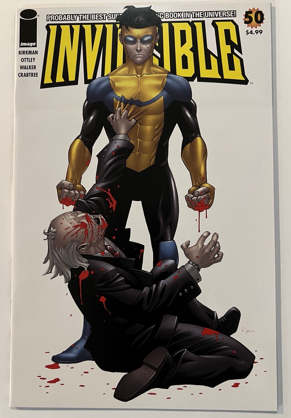 Invincible 50 Image First Print Key Comic Cecil Origin Kirkman Ottley High Grade Invincible 50 Image First Print Key Comic Cecil Origin Kirkman Ottley High Grade