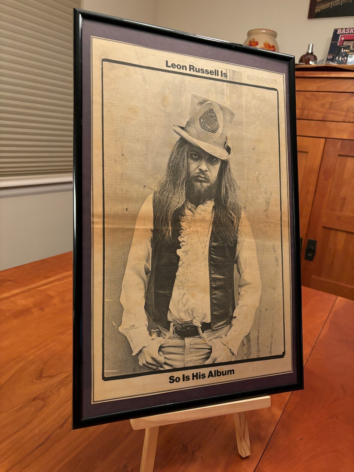 BIG 11x17 FRAMED ORIGINAL \