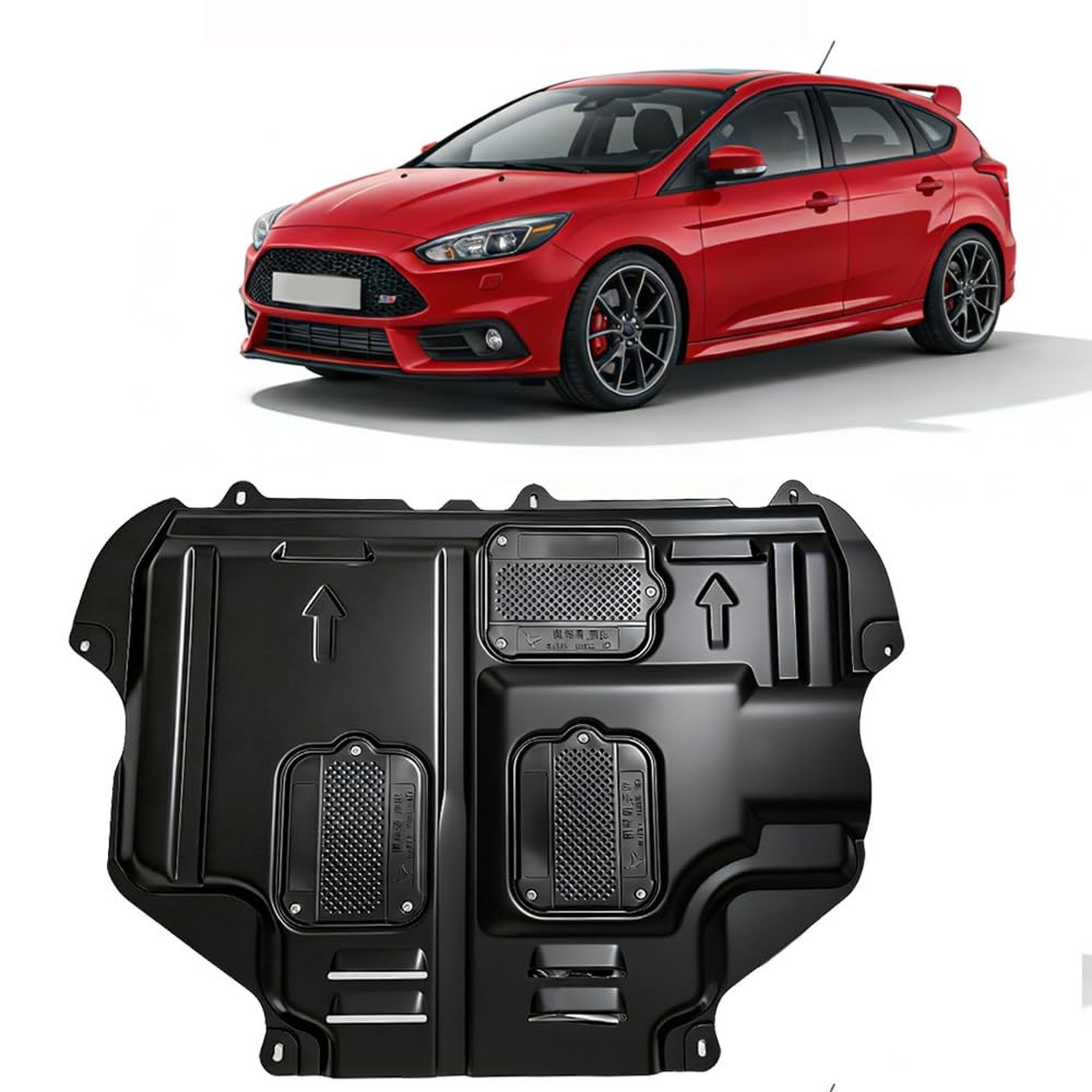 Front Engine Splash Shield for Ford Focus ST 2013-2018 for Focus RS Engine Sp... Front Engine Splash Shield for Ford Focus ST 2013-2018 for Focus RS Engine Sp...