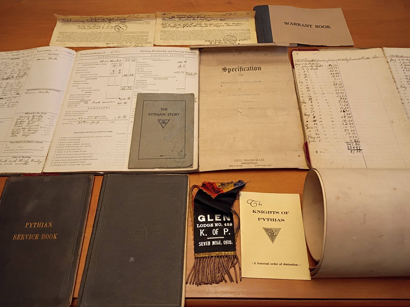 Rare Knights Of Pythias Museum Quality Archive Lot 1800's to early 1900s