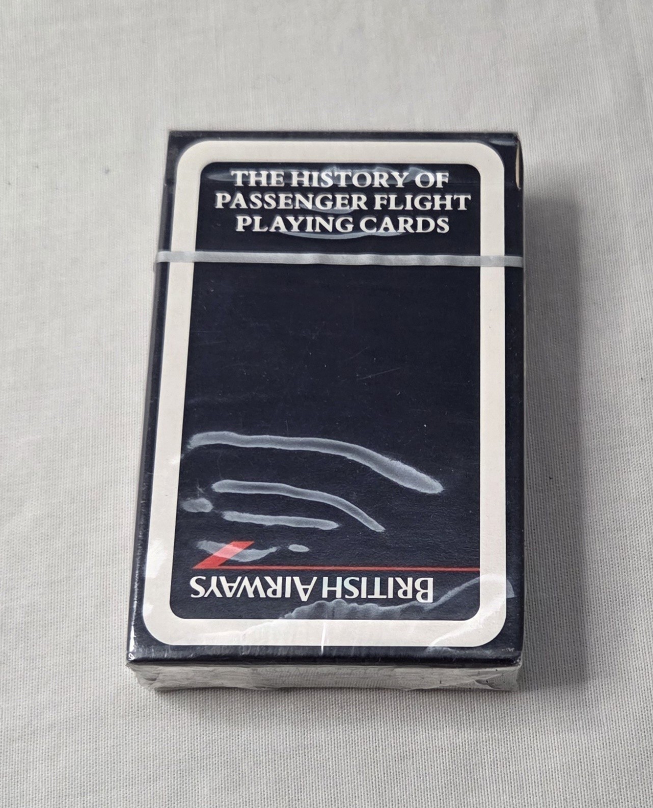 BRITISH AIRWAYS PLAYING CARD DECK NIP NOS AIRPLANE HISTORY OF PASSENGER FLIGHT BRITISH AIRWAYS PLAYING CARD DECK NIP NOS AIRPLANE HISTORY OF PASSENGER FLIGHT