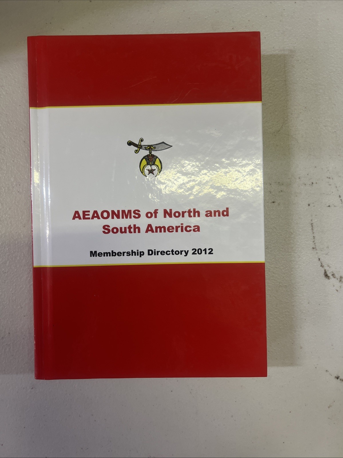 Rare AEAONMS Ancient Egyptian Arabic Order Noble Mystic Member Directory 2012 