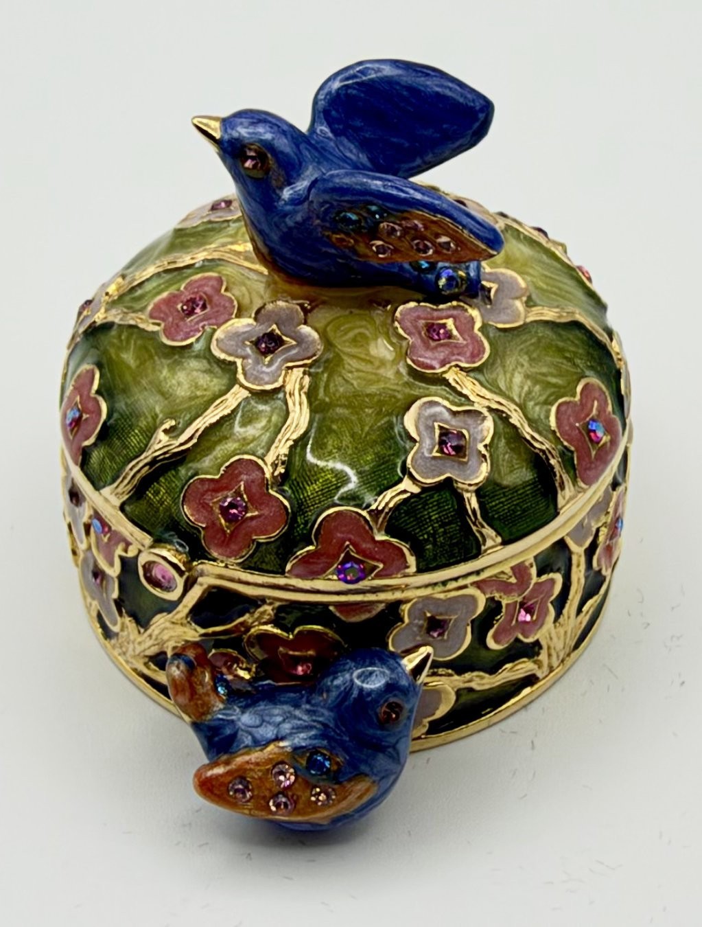2004 Estee Lauder Jay Strongwater Bird in Bloom Beyond Paradise Solid Perfume 2004 Estee Lauder Jay Strongwater Bird in Bloom Beyond Paradise Solid Perfume