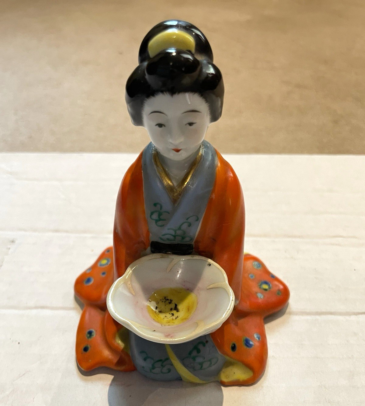 Vintage Japanese Geisha Figurine