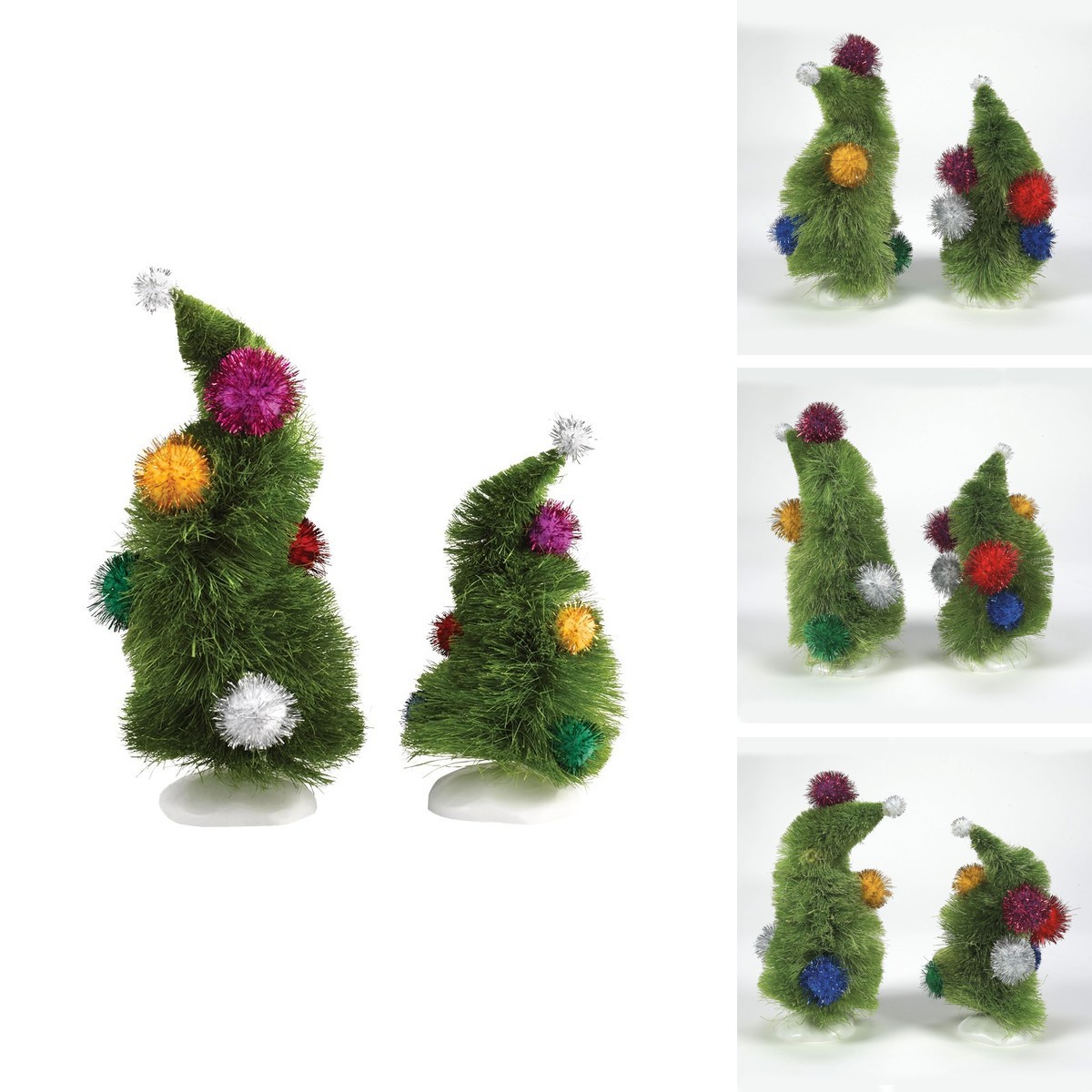 Department 56 Dr. Seuss the Grinch Village Wonky Christmas Trees Figurine Set 6 Department 56 Dr. Seuss the Grinch Village Wonky Christmas Trees Figurine Set 6