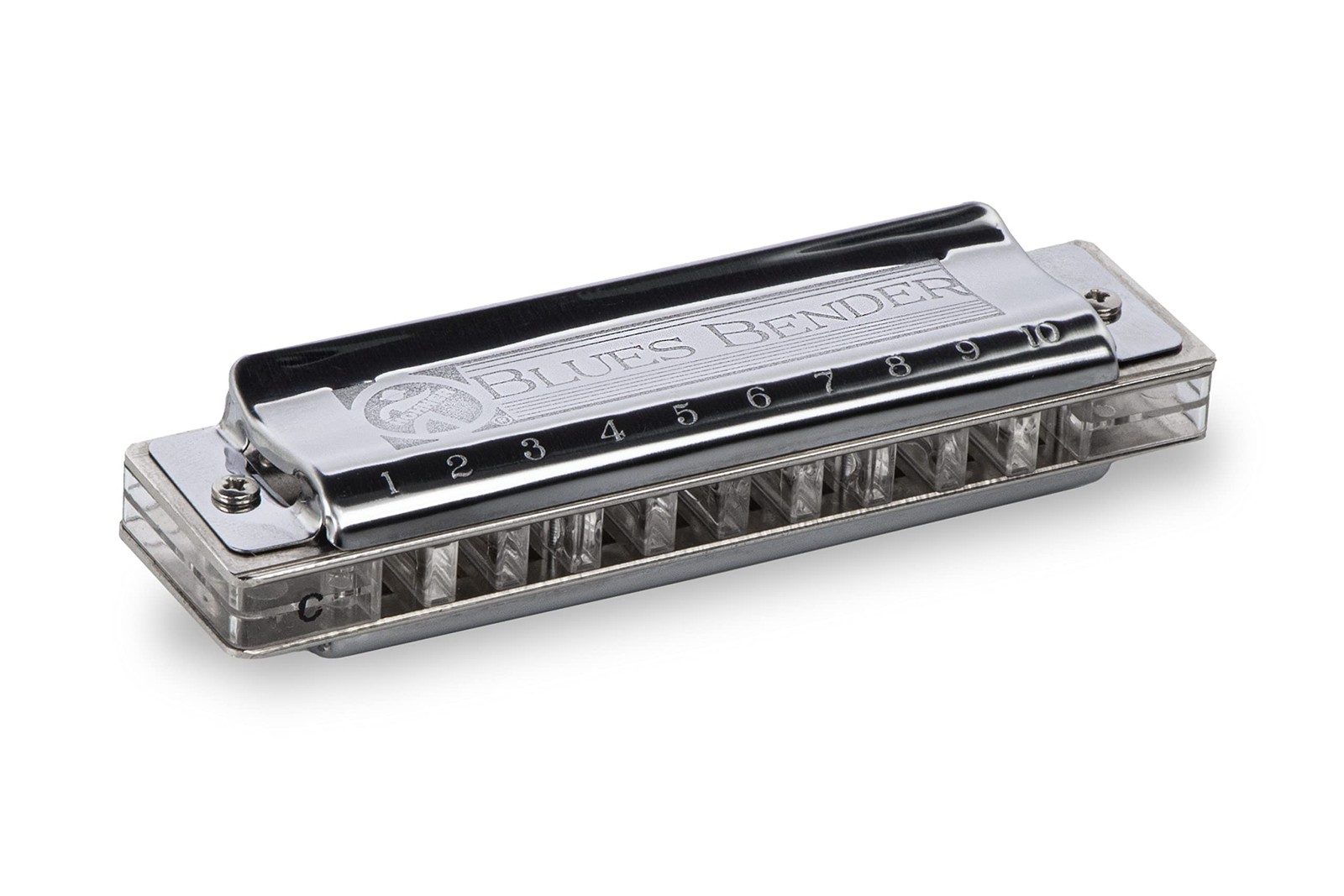 Hohner Blues Bender Harmonica, Key of D, Stainless steel (M586BX-D) Hohner Blues Bender Harmonica, Key of D, Stainless steel (M586BX-D)