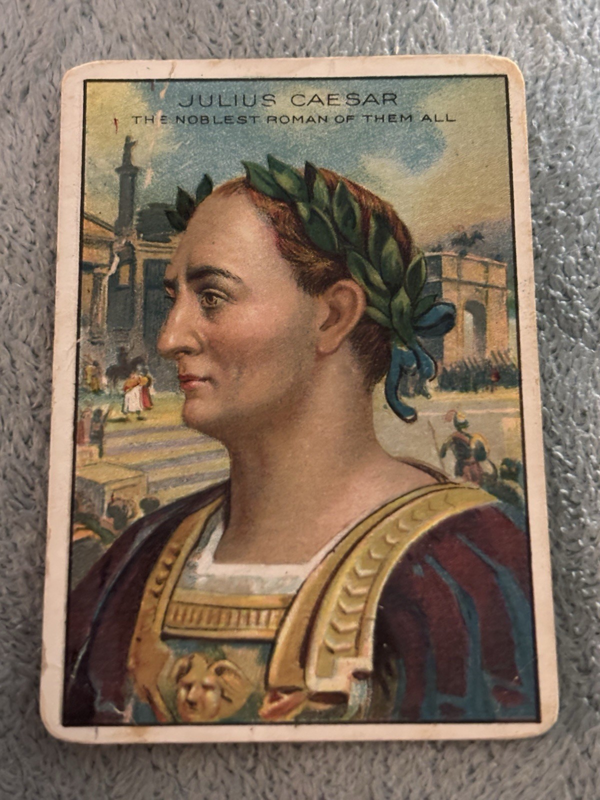 1911 T68 Royal Bengals Little Cigars Men of History 2nd Series Julius Caesar 1911 T68 Royal Bengals Little Cigars Men of History 2nd Series Julius Caesar