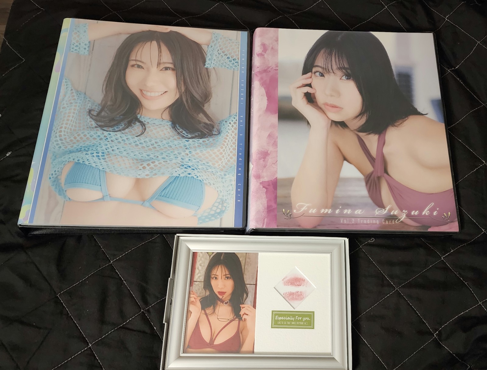 Fumina Suzuki Hit\'s Vol. 2&3 Complete Base Sets with Binders & Extras