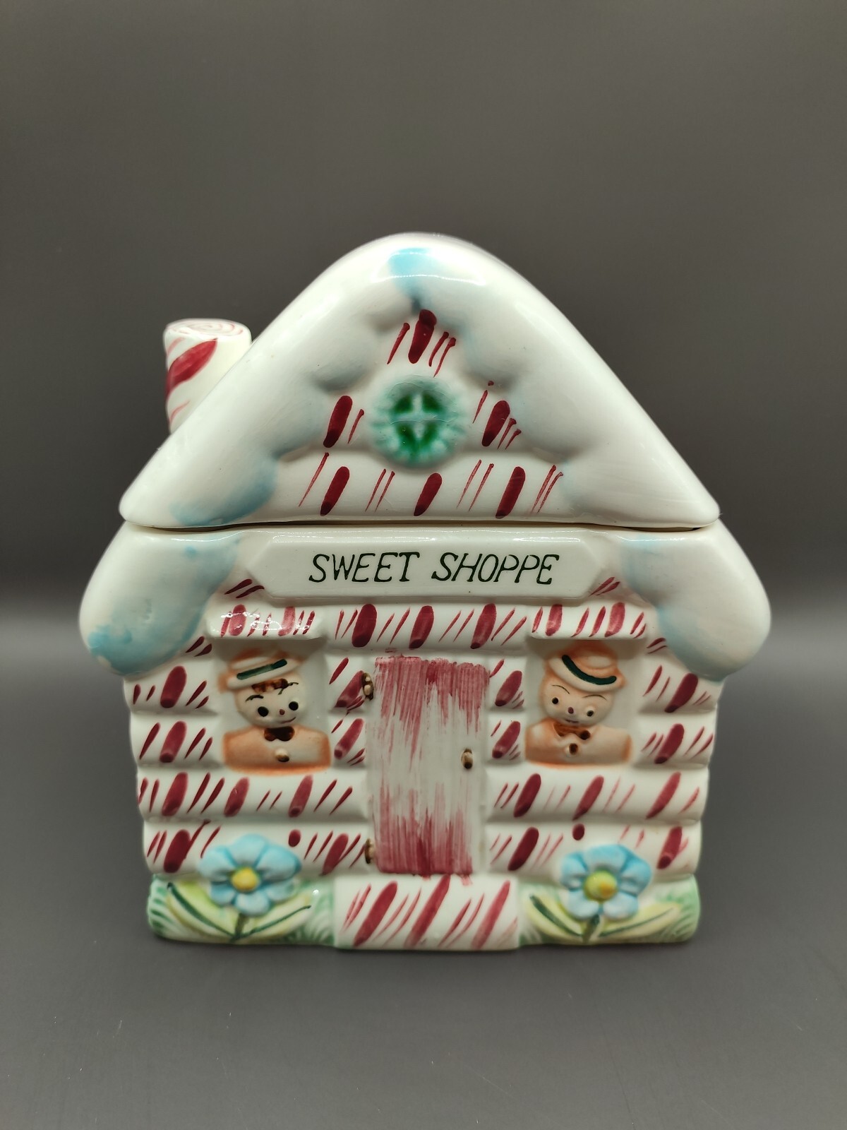Vintage Enesco Sweet Shoppe Cookie Jar Very rare And HTF