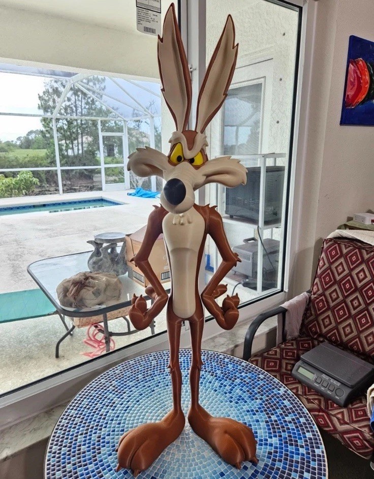 24” HUGE LIFE SIZE Wile E Coyote Inspired Replica KIT BEST PRICE 24” HUGE LIFE SIZE Wile E Coyote Inspired Replica KIT BEST PRICE