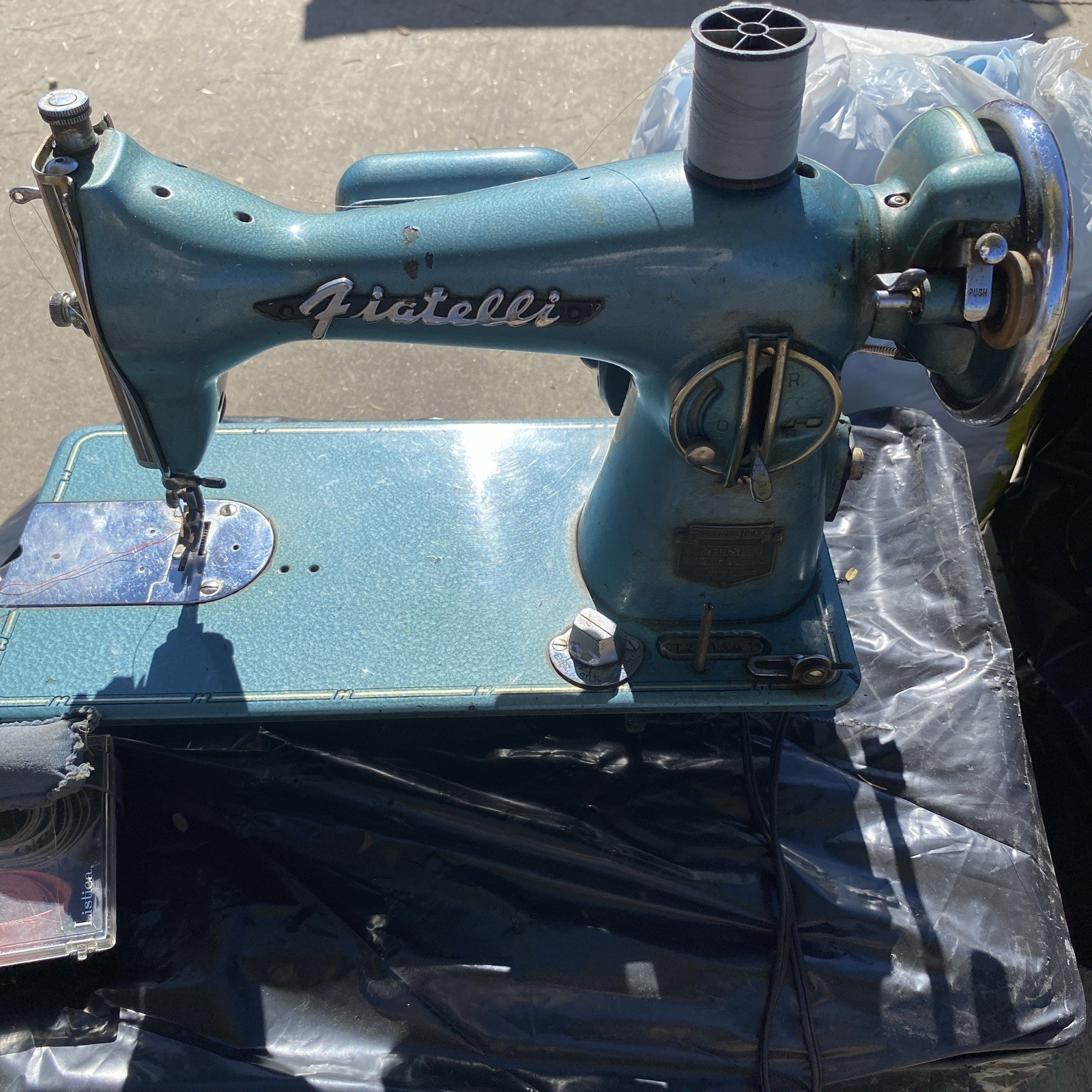 Vintage Sewing Machine Super Deluxe Precision Japan Works Great Vintage Sewing Machine Super Deluxe Precision Japan Works Great