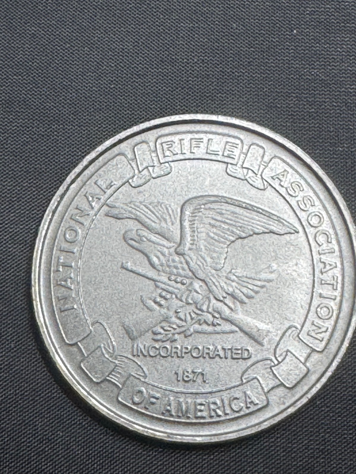 E-017 NRA VINTAGE M1903 SPRINGFIELD RIFLE SERIES CHALLENGE COIN E-017 NRA VINTAGE M1903 SPRINGFIELD RIFLE SERIES CHALLENGE COIN