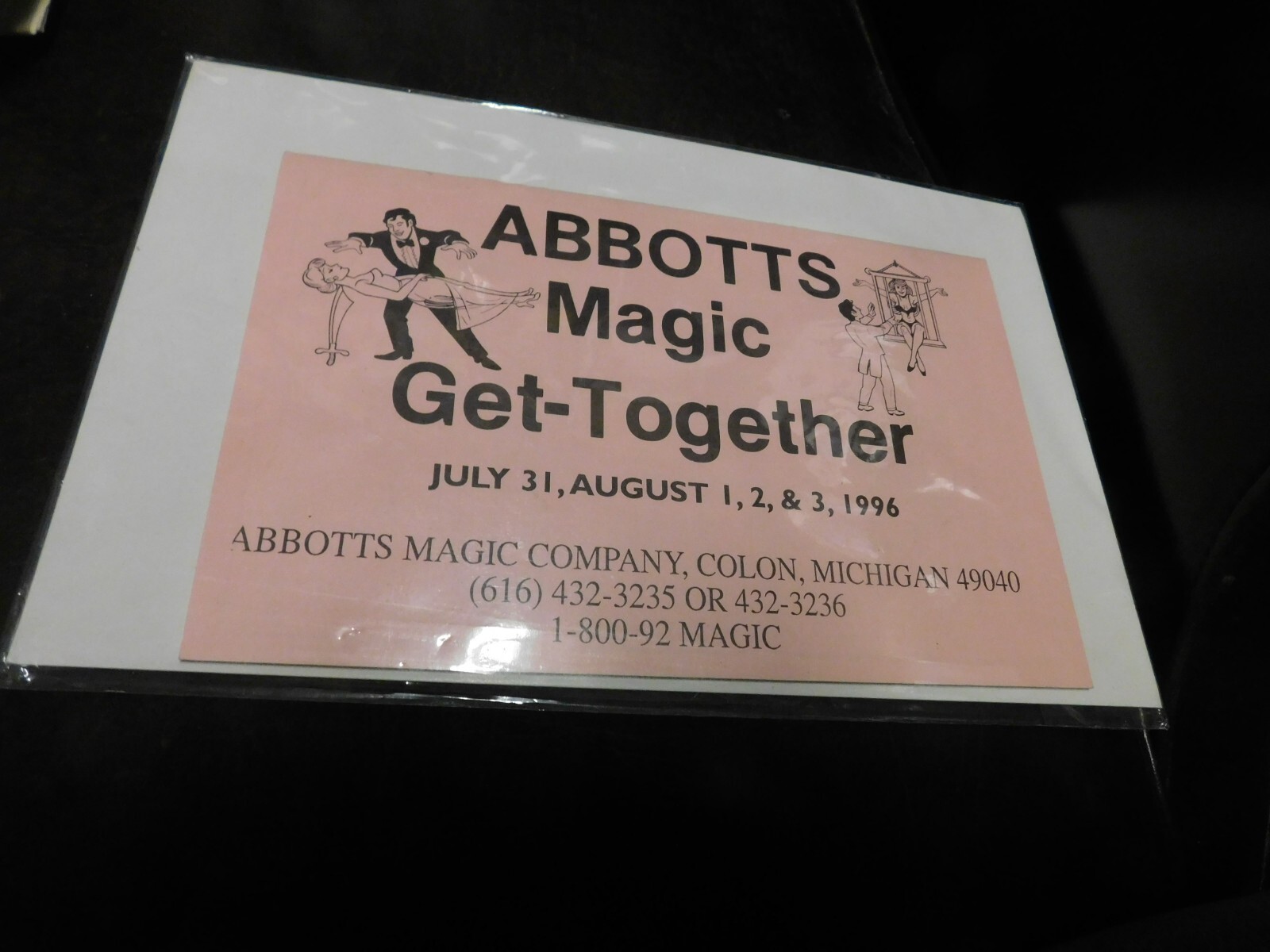 Abbott\'s Magic Souvenir Program For Magicians - Get Together July 1996