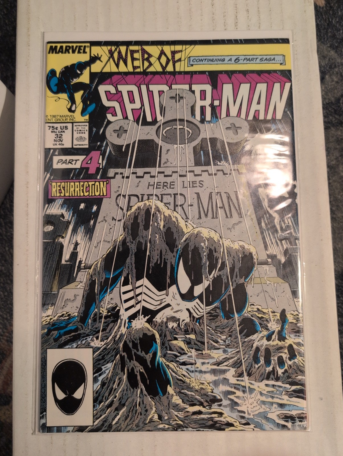 Marvel Comics Web of Spider-Man #32 Spider-Man \ Marvel Comics Web of Spider-Man #32 Spider-Man \