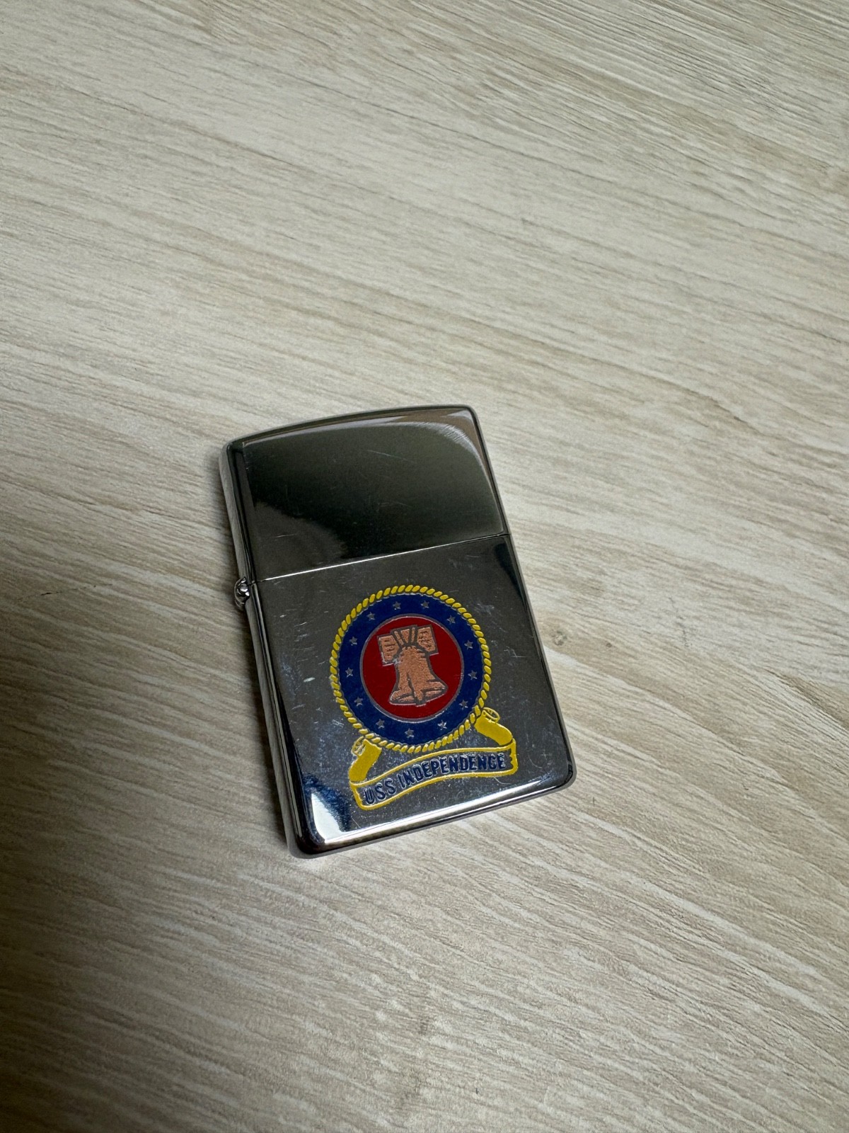 1992 Vintage Zippo lighter USS independence A VIII new