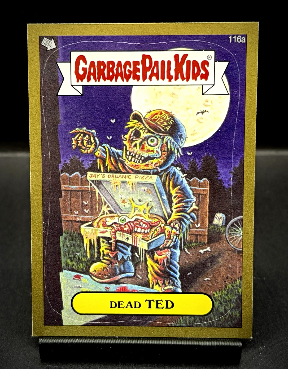 Rare GOLD 2013 Topps Garbage Pail Kids BNS2 DEAD TED 116a 