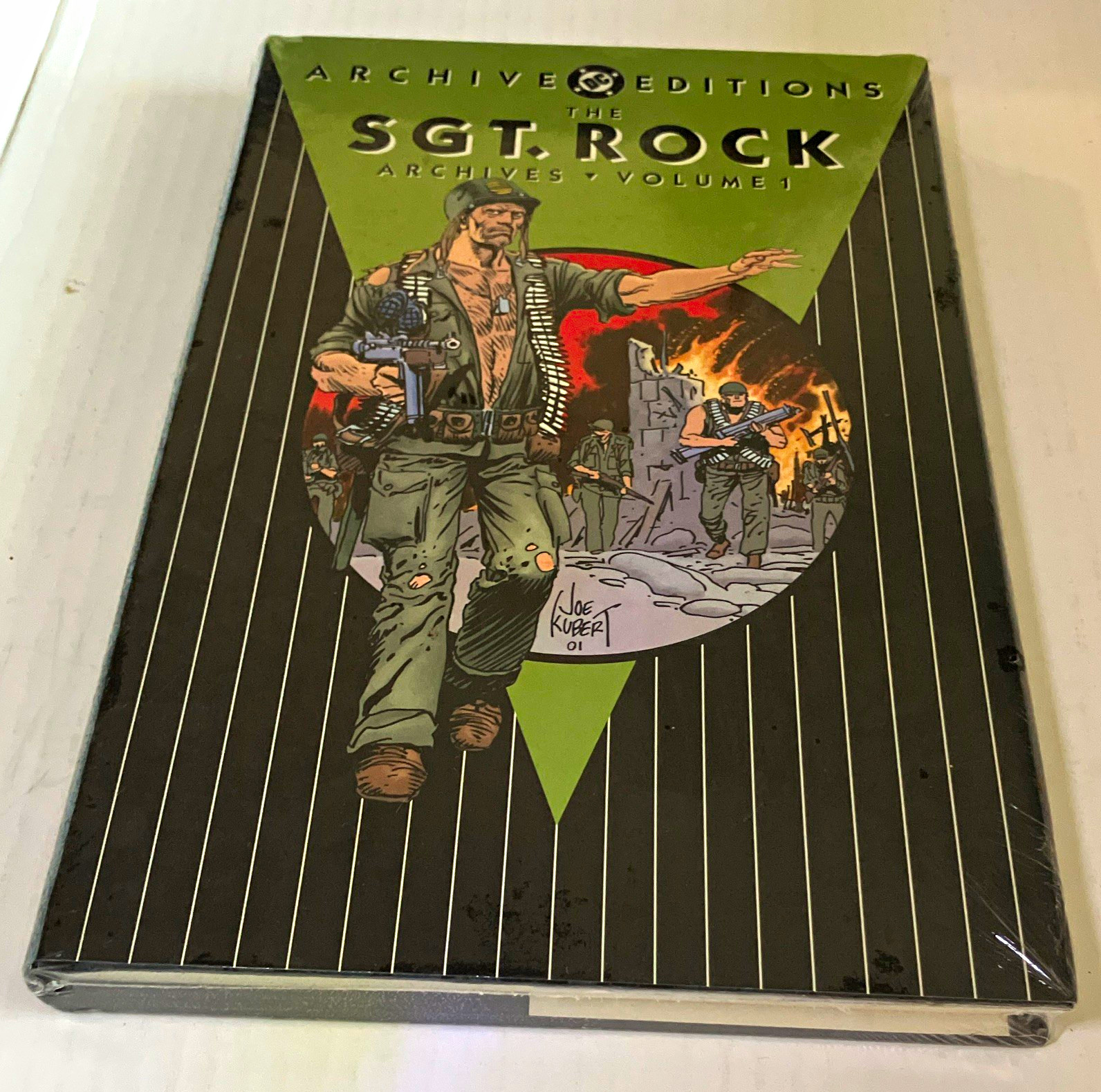 DC Comics Sgt. Rock Archives Vol 1 Hardcover Graphic Novel Joe Kubert DC Comics Sgt. Rock Archives Vol 1 Hardcover Graphic Novel Joe Kubert
