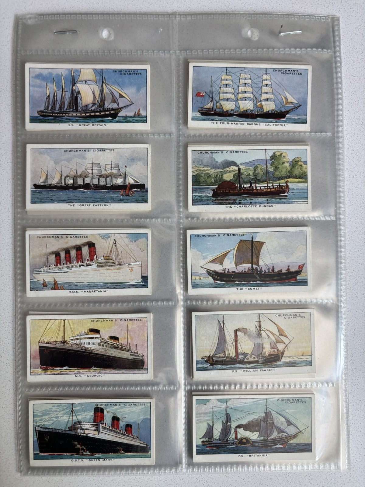 Churchman Cigarette Cards 1937 Story of Navigation Full Series of 50 Cards Churchman Cigarette Cards 1937 Story of Navigation Full Series of 50 Cards